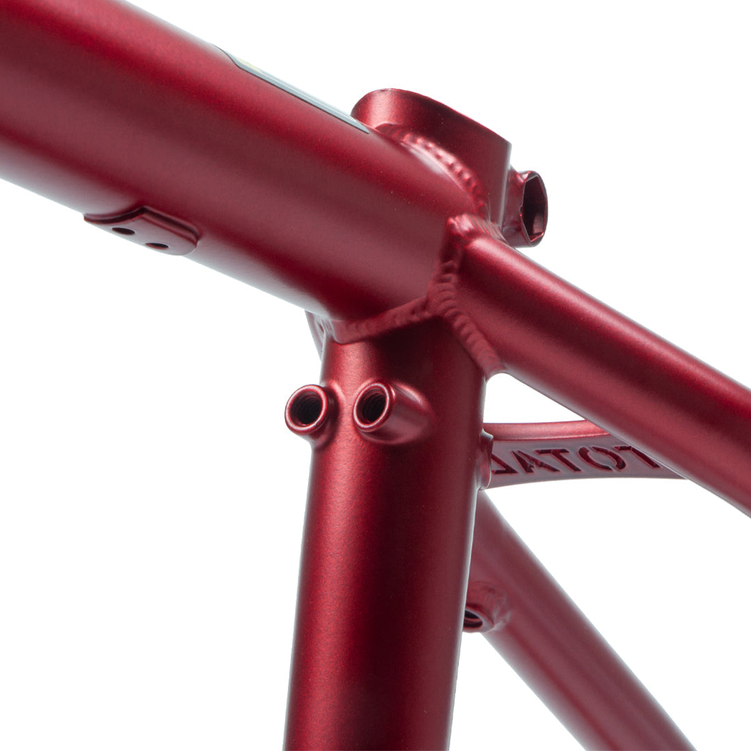 Total BMX Hangover H4 Frame - Dirty Red | BMX