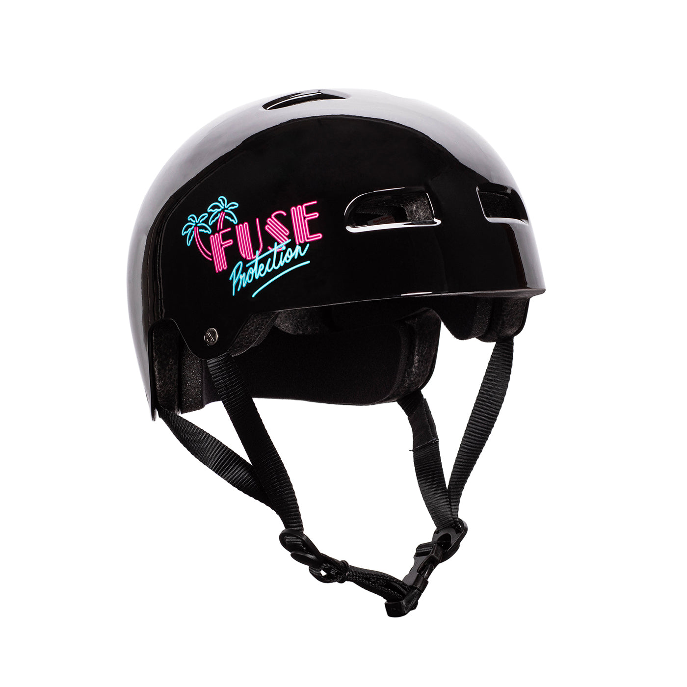 Fuse Alpha Helmet - Glossy Miami Black